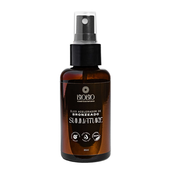 Óleo Acelerador de Bronzeado 98,6% natural