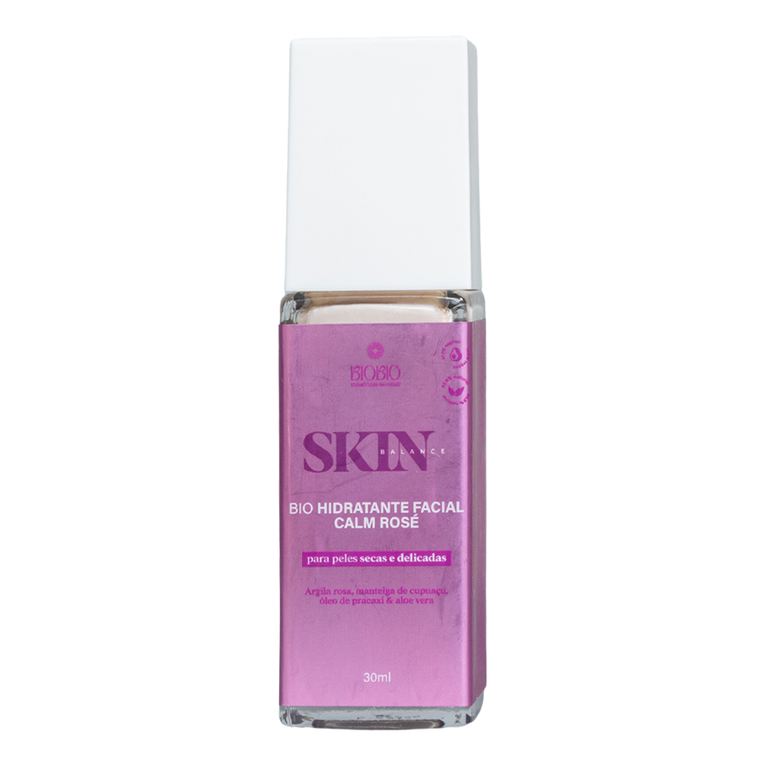 Bio Hidratante Calm Rosé Natural para Peles Mistas a Secas