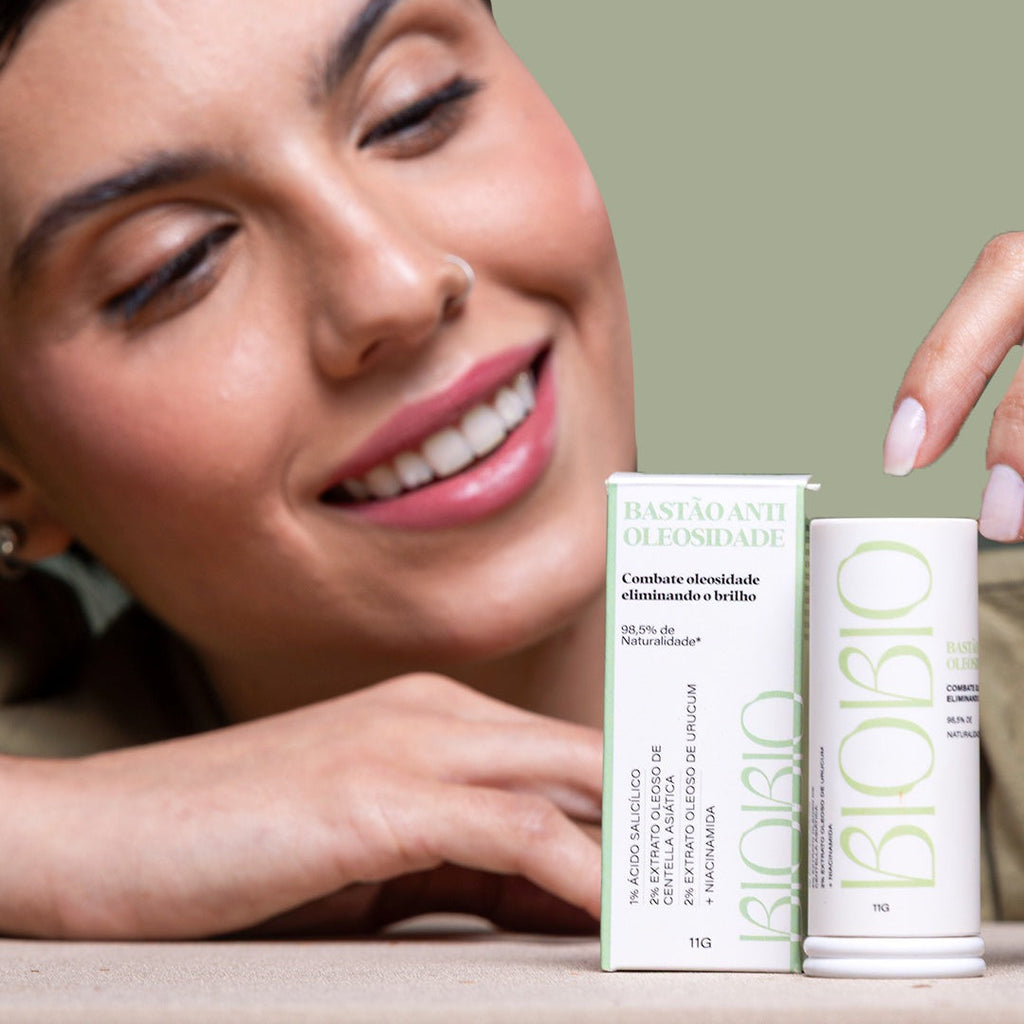 Fique por dentro do nosso novo lançamento: Bastão Anti-Oleosidade 98,5% de naturalidade