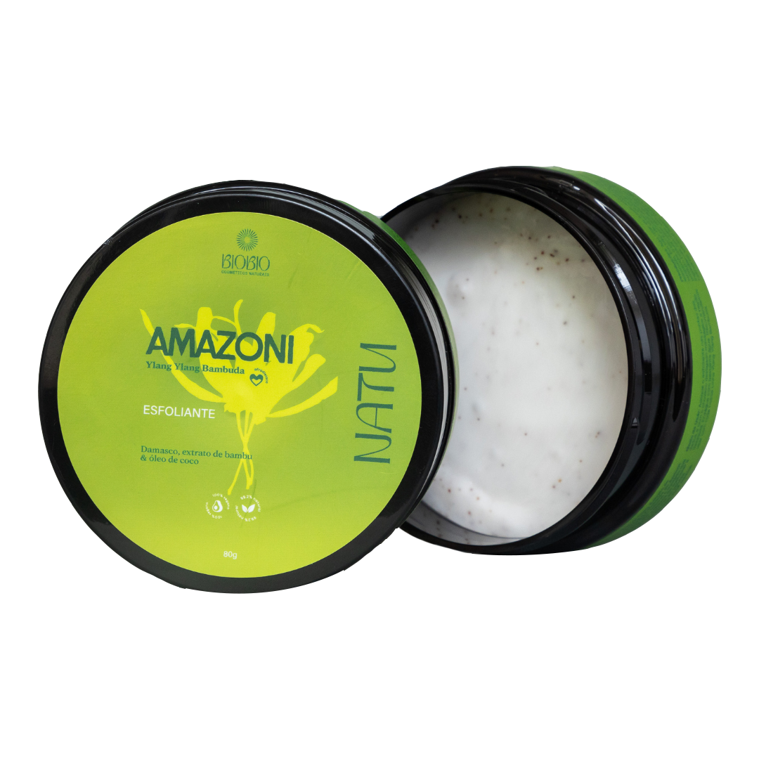 Esfoliante Amazoni Bambuda Ylang Ylang 99% Natural