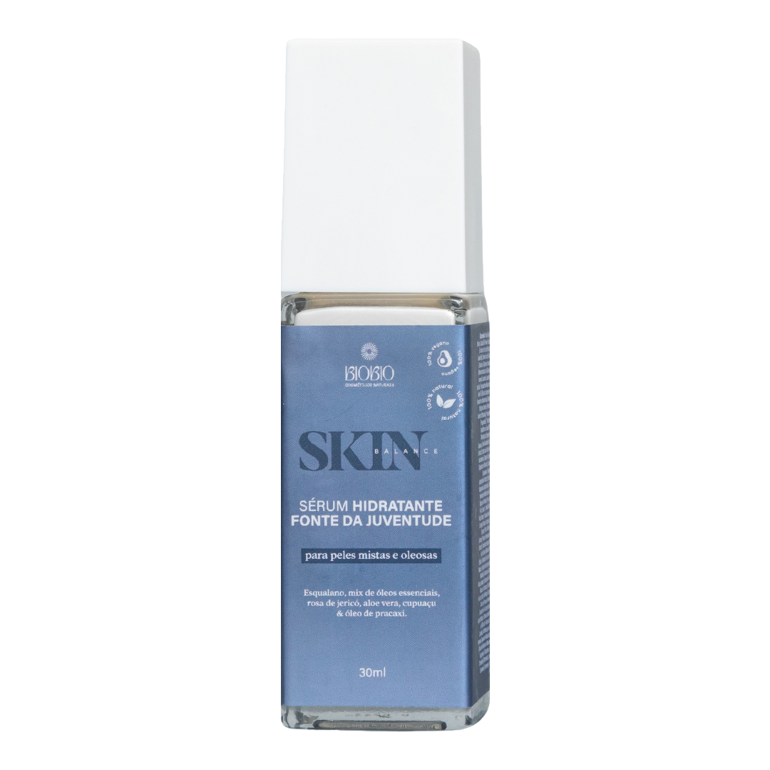 Sérum Fonte da Juventude 100% Natural peles mistas a oleosas