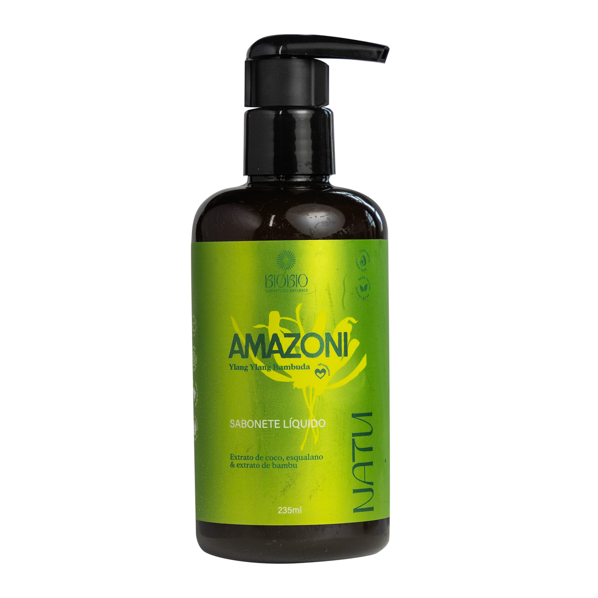 Sabonete Líquido Bambuda Vegano e 99,2% Natural
