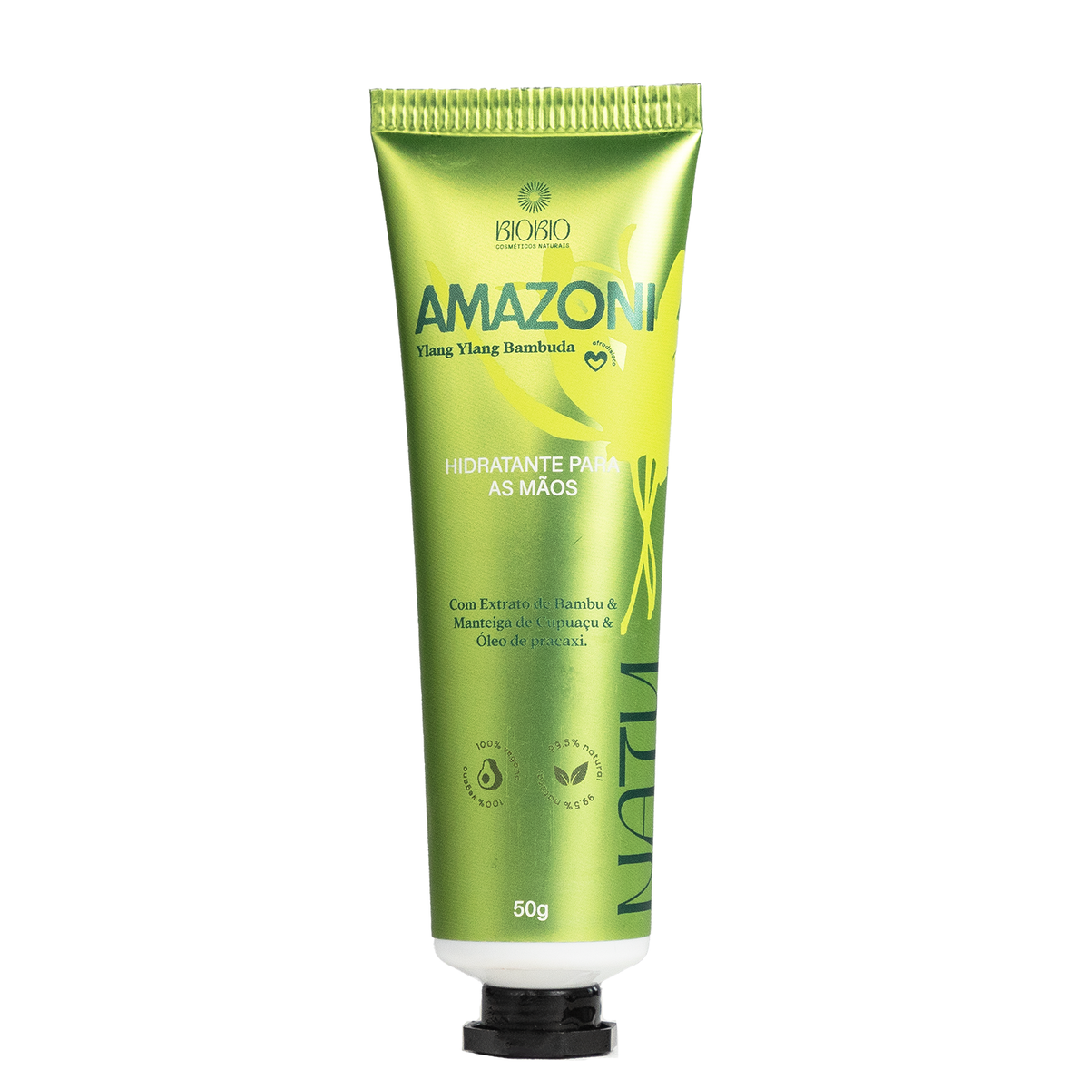 Hidratante de Mãos Bambuda 99% Natural e Vegano 60g
