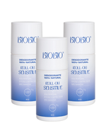 Tripla Proteção - 3 Desodorantes Roll-On Natural BioBio