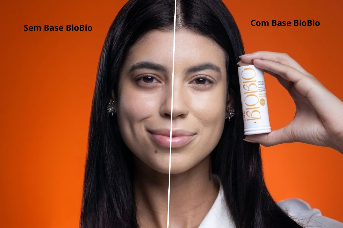 Modelo mostrando o antes e depois da Base Multifuncional FPS 33 BioBio