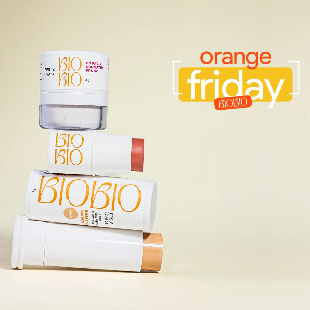 Orange Friday BioBio: desconto de até 30% OFF em todo o site.