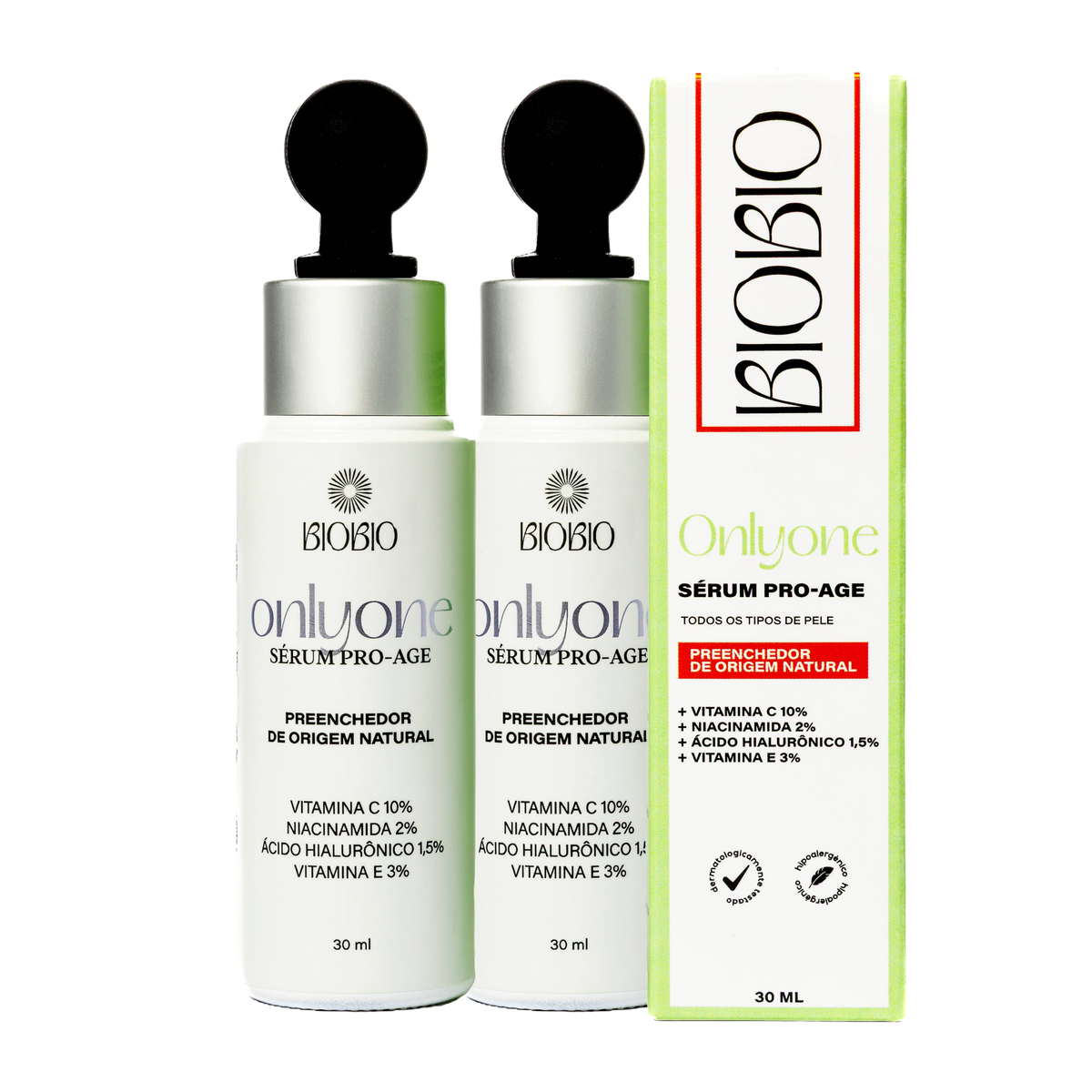 Dobro de Sérum Preenchedor Natural Only One Pro Age