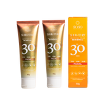 Duplo Protetor Solar 100% Físico e Mineral